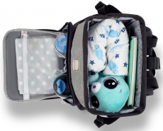 Универсальный рюкзак для мамы Kinderkraft Molly Black